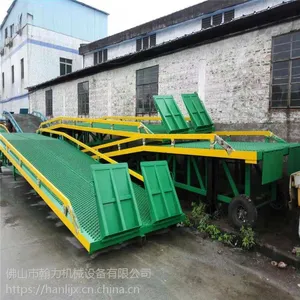 直供 移动式叉车上货平台 10吨10米手摇机械式货柜车装柜登车桥现货