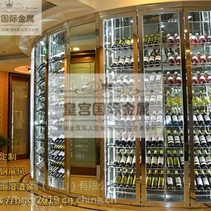 不锈钢酒柜厂家 不锈钢恒温酒柜 不锈钢酒柜