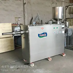 天诚多型号自动切断虾片机 家用玉片机致富助手