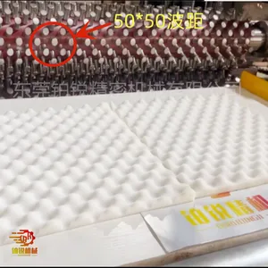 铂锐精机全年供应优质泡绵压花切割机械波浪状绵海绵压形机