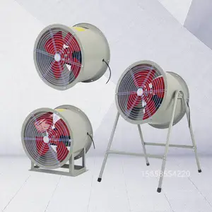 0.5KW防爆轴流风机 220V/380V壁挂式排风扇 厂用隔爆型排气扇