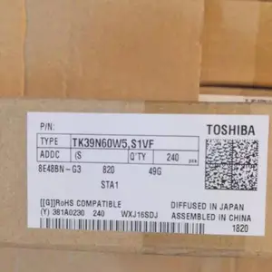 假一罚十 原装现货 TK39N60W5 TO-247 TOSHIBA/东芝