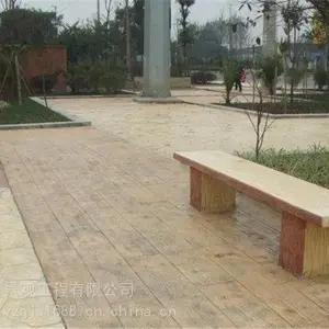 杭州压花地坪厂家直供 免费提供压模地坪模具