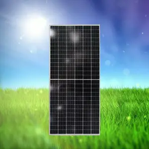 A级单晶硅半片420W太阳能板fusoli36V光伏系统发电板