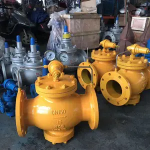 陇南市阀门经销商Y42X-64/100C DN300不锈钢水用减压阀高压水用减压阀不锈钢气体减压阀
