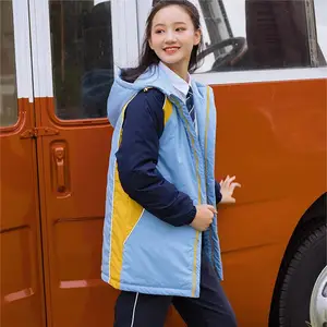 昆明校服厂生产校服秋季校服高中校服针织衫短裙校服昆明定购校服
