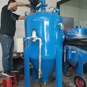 自卸车厢翻新水喷砂机除锈除漆设备 CD-60LS水沙机配套