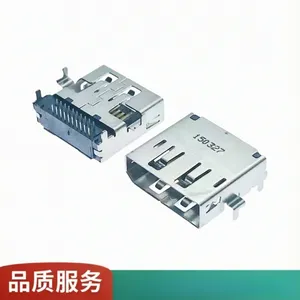 DP ��ʽ ȫ�� ĸ�� 20PIN ���� ����4.48 �ĽŲ�� DIP DisplayPort�ӿ�
