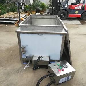 厂家定制肉类蒸煮设备不锈钢煮锅 蒸汽式蒸煮锅 方形带料框煮锅