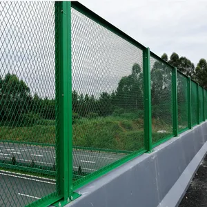 定制防落物网 热镀锌处理 适用于桥梁公路两侧包安装