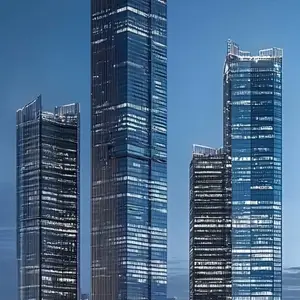遵义市玻璃幕墙施工-遵义市外墙铝板幕墙设计安装-贵州航鸿幕墙