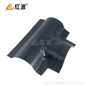 T型三通 120mm 树脂小青瓦配件 防火B1绝缘 广东小青瓦