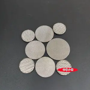 生产耐高温不锈钢多层网烧结滤片 高精度微孔过滤器滤芯滤片