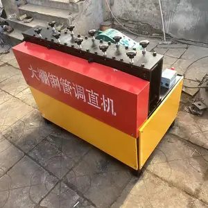 大棚管调直机 四分六分一寸寸半 小型圆管直管机