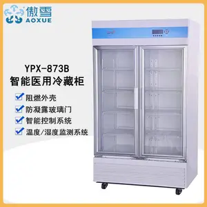 傲雪YPX-873B医用冷藏冰箱 2℃-10℃恒温箱 锡膏冰箱 温度记录温控器