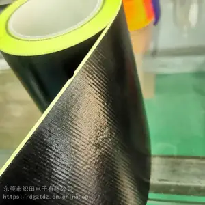 黑色铁氟龙/铁氟龙高温胶布/铁氟龙高温布