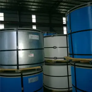 宝钢0.5MM镀铝锌聚偏氟乙烯(PVDF)铁青灰颜色彩涂卷