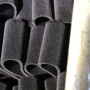 定型机用包滚筒黑绒刺皮