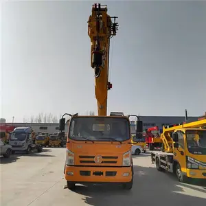 陕汽12吨吊车 国六可上牌徐工同款大臂工程用起重机 汽车吊