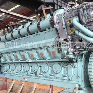 库存全新柴油发电机组STX-MAN 14V32/40丨6300KW x 750 RPM丨北方船舶