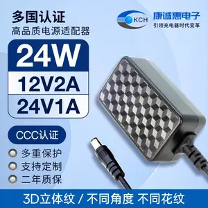 24V1A 新国标中规电源适配器 半绝缘新标准 24W电源