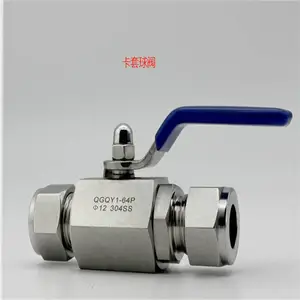 Q91SA-16RL 316L不锈钢小口径仪表双卡套式球阀