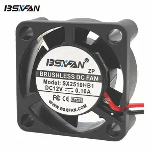 耐高温风扇 2510散热风扇 12V 24V 双滚珠 开关电源 LED灯具 防水风扇