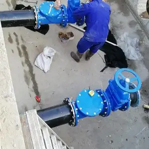 江阴智慧截流井,截流提升井,液动下开式堰门