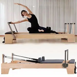 普拉菲特pilates fit韩国宽澳洲版进口原木核心床普拉提五件套