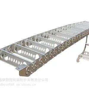 青岛恒益盛泰TLG型钢制拖链安装尺寸