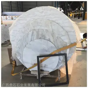 天然大理石餐桌圆桌加工厂家