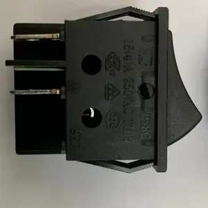 开关插座之贝尔佳BEJ金佳PS8C-5-B1B3-5H-10大电流双刀单掷DPST船型开关和跷板开关
