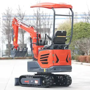 张掖小型挖掘机建筑工地破碎挖机果园抓木农用抓棉花机可定制