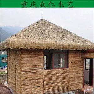 涪陵防腐木岗亭 公园木制售货亭生产 众仁木艺