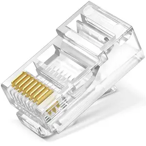 TP-LINK TL-EH5e01-24 超五类非屏蔽网络水晶头24个盒装