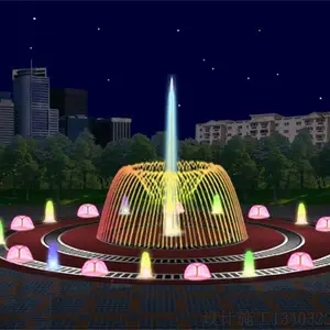 张掖喷泉定做设计 冷雾喷泉 音乐喷泉制作