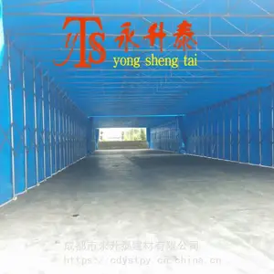 南充大型伸缩雨棚-推拉活动雨棚