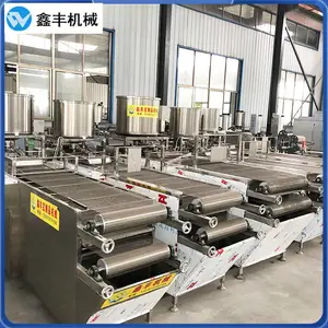 商用豆腐皮机价钱 2.7米豆腐皮机加工技术 办个小型加工厂