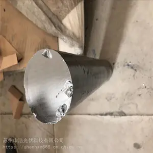 太阳能单晶硅回收 单晶头尾料边皮料收购 硅料电阻检测