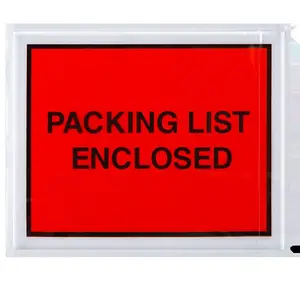 印刷物流快递背胶袋packing list enclosed跨境亚马逊ebay出口