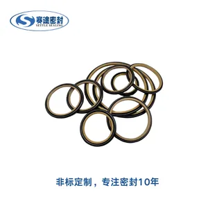 斯特封 耐油 耐磨 防尘 高压活塞杆密封 单向密封 氟橡胶 丁腈 氢化丁腈