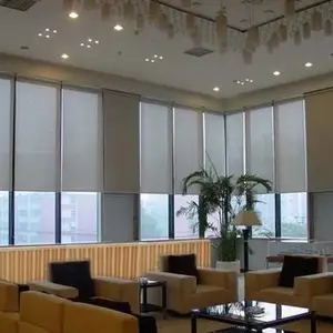 珩杰自动遥控式电动遮阳卷帘窗帘