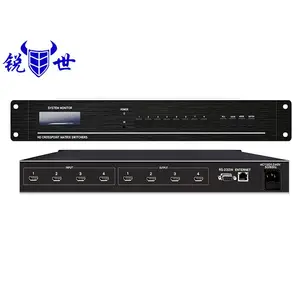 锐世高清HDMI矩阵切换器0404_4进4出画面拼接器_混合矩阵