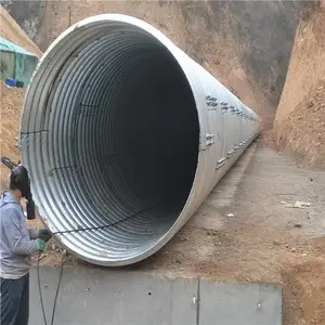 甘南排水钢波纹管 钢波纹管涵 桥梁涵洞钢波纹管