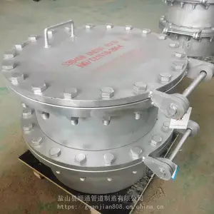 ��������DN600��ѹ�˿� Q235B�ඥ�˿������Ż�
