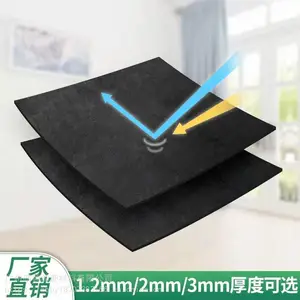 KTV酒吧录音棚墙体专用高阻尼隔音毡 广州朗音阁隔音毡
