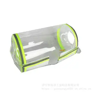 pvc法兰保护套防护罩管道安全阀门耐酸碱防喷溅耐腐蚀透明法兰盒