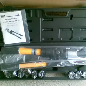 ��ɹ�Ӧ����̨��OPT��TP-400FRP��Եͭ������400ƽ����ѹ�����ֶ�ʽѹ��ǯ