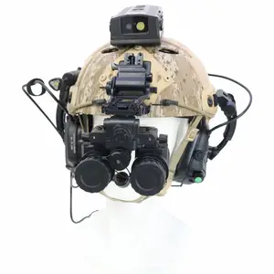 军警用像增强双目双筒微光夜视仪红外补光库博生特警PVS31C
