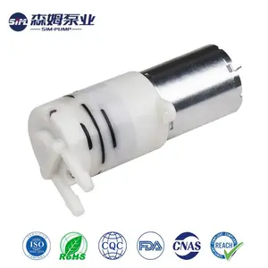森姆厂家DC3V~36V低压隔膜泵食品级自吸自动水泵S370D11-LP